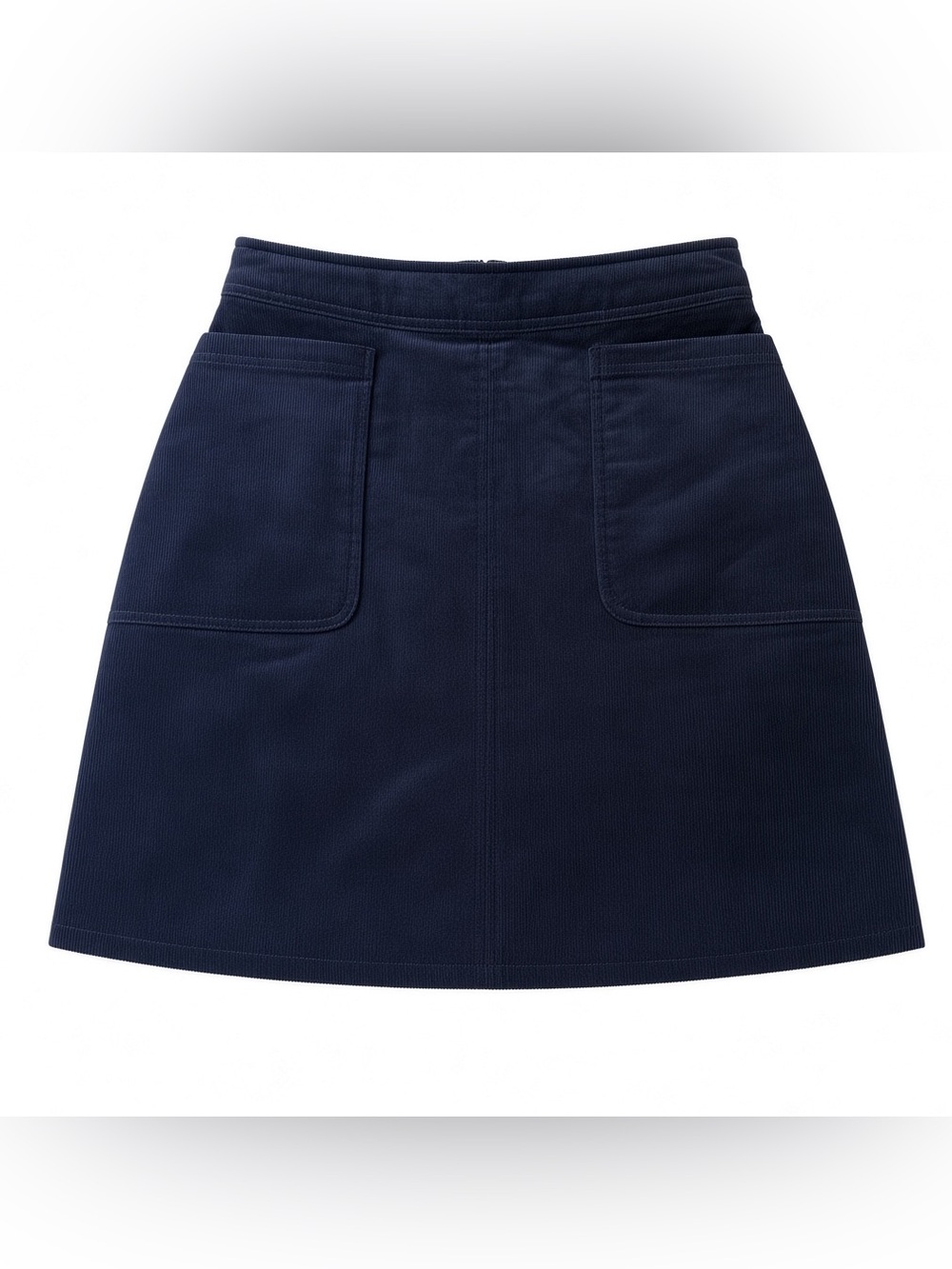 Women’s Corduroy A-Line Pocket Skirt
